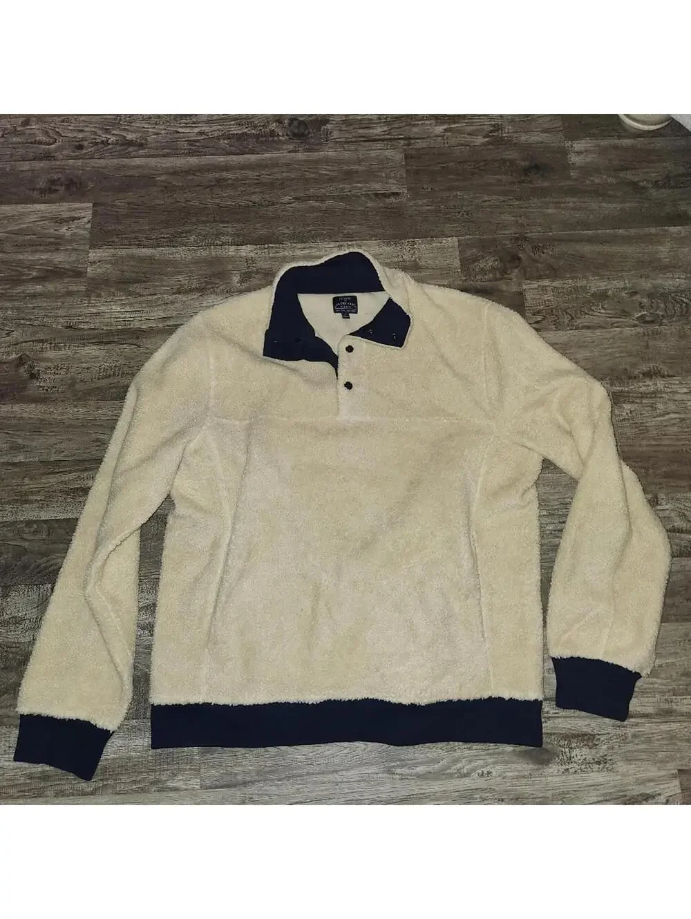 J.Crew Faux Fur Popover Sweater